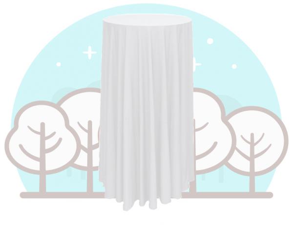 빠 테이블 보 [화이트]