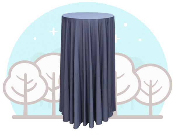 빠 테이블 보 [네이비]